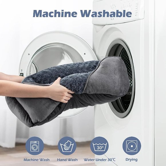 Small Dog Bed Large Medium Small Soft Calming Sleeping Puppy Anti-Slip 20"x19"x6 - Picture 6 of 10